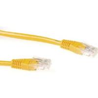ACT IB4100 U/UTP CAT6A Patchkabel Geel - 50 cm - thumbnail