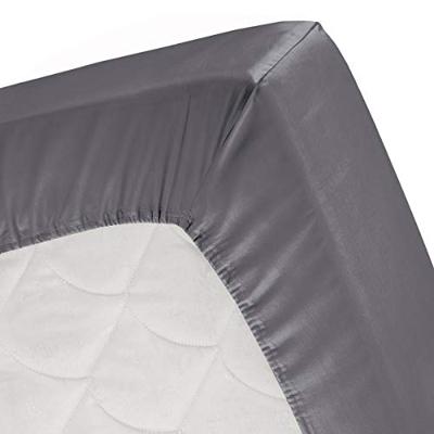 Cinderella splittopper hoeslaken - antraciet - 180x200 cm