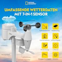 NATIONAL GEOGRAPHIC WIFI Weerstation met 7in1 Sensor - thumbnail