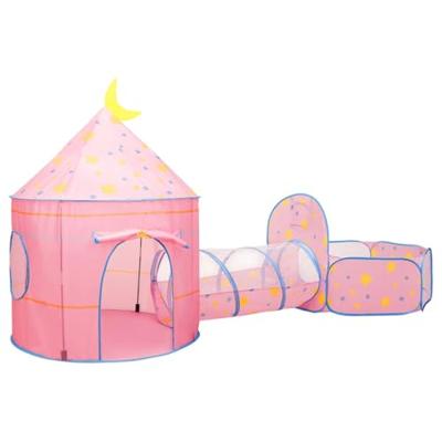 VidaXL Kinderspeeltent 301x120x128 cm roze VidaXL Kinderspeeltent 301x120x128 cm roze