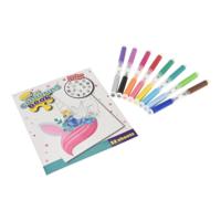 Kleurboek met Stempelstiften, 16st - thumbnail