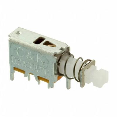 C & K Switches PN12SHSA03QE Push button PN Series Drukschakelaar 30 V/DC 1x aan/aan 1 stuk(s) Bulk