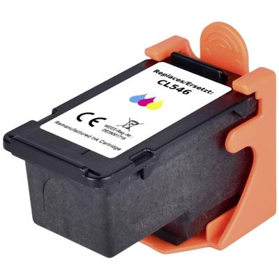 Renkforce Inktcartridge vervangt Canon CL-546C XL, CL-546M XL, CL-546Y XL Compatibel Cyaan, Magenta, Geel RF-5655904 Renkforce Inktcartridge vervangt Canon CL-546C XL, CL-546M XL, CL-546Y XL Compatibel Cyaan, Magenta, Geel RF-5655904
