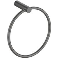 Wiesbaden Ida Handdoekring - Gunmetal - thumbnail