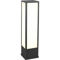 LED Tuinverlichting - Staande Buitenlamp - Trion Ficco - 15W - Warm Wit 3000K - Rechthoek - Mat Antraciet - Aluminium - thumbnail