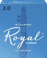 D'Addario Woodwinds RCB1020 Royal rieten Bb-klarinet nr 2, 10st - thumbnail