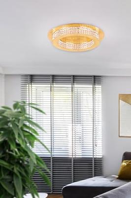 Stars of Light Kristallen plafondlampPrincipe 70 70cm goud - 39406