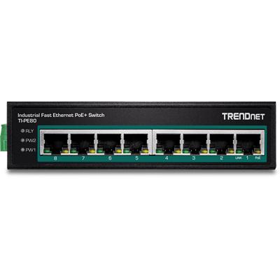 TrendNet TI-PE80 Industrial Ethernet Switch 10 / 100 MBit/s