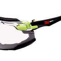 3M Veiligheidsbril | EN 166, EN 170, EN 172 | beugel groen, ring helder | polycarbonaat | 1 stuk - 7100078881 - 7100078881 - thumbnail