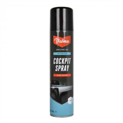 Valma cockpitspray hoogglans - reiniging voor auto interieur - stofafstotend - geschikt voor kunststof en leer - 400ml Valma cockpitspray hoogglans - reiniging voor auto interieur - stofafstotend - geschikt voor kunststof en leer - 400ml