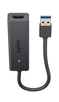 Logitech Screen Share USB grafische adapter 1920 x 1080 Pixels Zwart - thumbnail