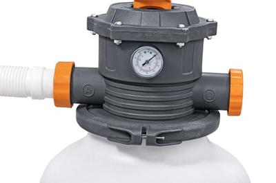 BESTWAY 7,57 m³ / H zandfilter + voorfilter - Wit