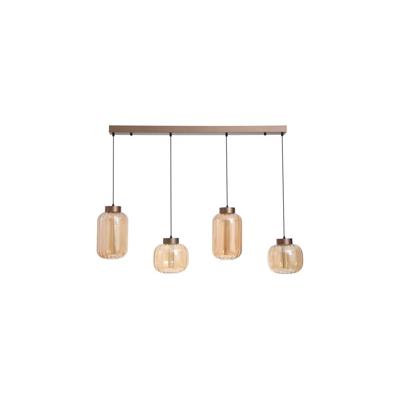 Searchlight Design hanglampLille met amber glas - 84510-4AM