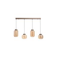 Searchlight Design hanglampLille met amber glas - 84510-4AM - thumbnail