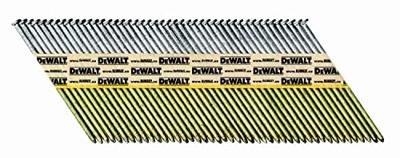 DeWALT DNPT28R63Z 33º Papiergebonden Spijkers 2.8x63mm Helder / Geringd VE=2200