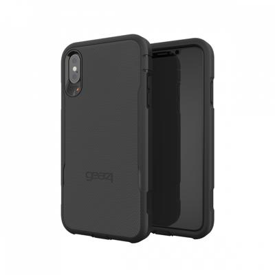 Gear4 Platoon - Achterzijde behuizing voor mobiele telefoon - polycarbonaat, D3O, thermoplastic polyurethaan (TPU) - voor Apple iPhone XS Max