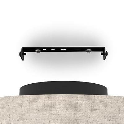 Eglo PlafondlampTabley Ø 38cm - linnen met rotan - 43974