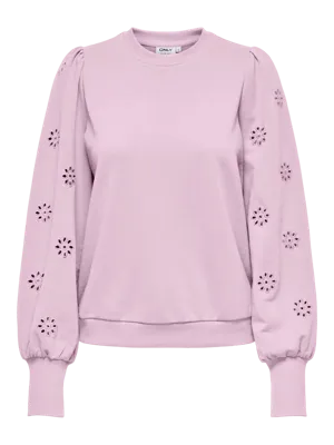 Only Onlfemme L/s Ub Swt Noos Sweater Winsome Orchid