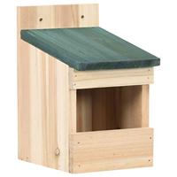 VidaXL Vogelhuisjes 4 st 12x16x20 cm vurenhout - thumbnail