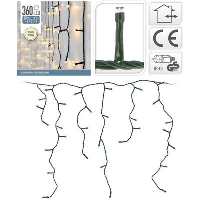 IJspegelverlichting 360LED warmwit