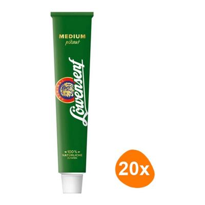 Löwensenf - Mosterd Medium - 20x 100ml