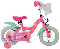 Barbie kinderfiets - meisjes - 12 inch - roze - twee handremmen - thumbnail
