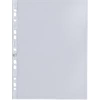 Oxford showtas, A4, uit glasheldere PP, 11-gaatsperforatie, 50 micron, pak van 100 stuks - thumbnail