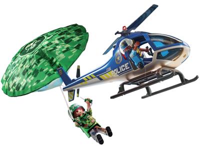 Playmobil city action politiehelikopter - parachute achtervolging - 70569 Playmobil city action politiehelikopter - parachute achtervolging - 70569