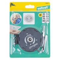 Wolfcraft Verstelbare gatzaag | LS | Ø35, 55, 60, 68, 70, 75, 80, 85mm | 1 stuk - 5986000 - thumbnail