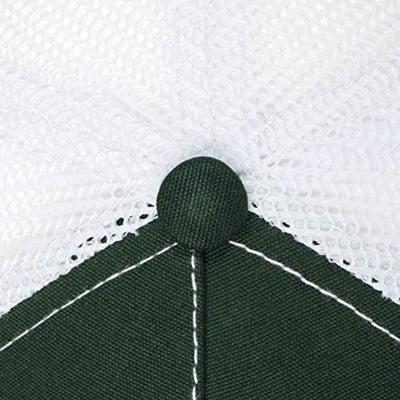 Atlantis AT527 Rapper Canvas Cap - Bottle-Green/White - One Size