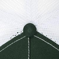 Atlantis AT527 Rapper Canvas Cap - Bottle-Green/White - One Size - thumbnail