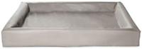 Bia bed kunstleer hoes hondenmand taupe - thumbnail