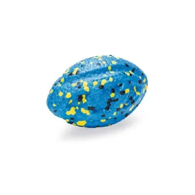 Beeztees Rugbybal algo foam blauw 13cm