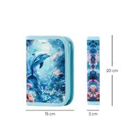 Baagl Etui - Pennenzak Dolfijn 1-rits - thumbnail