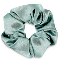 scrunchie Zijde Allure blue grey - thumbnail