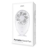 Draagbare mini ventilator met ledverlichting - thumbnail