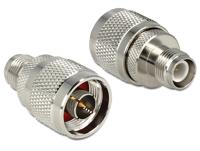 Delock Adapter N Stekker > RP-TNC Buchse - thumbnail