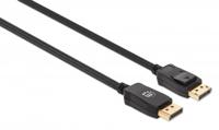 Manhattan 353595 DisplayPort-kabel DisplayPort Aansluitkabel DisplayPort-stekker, DisplayPort-stekker 1.00 m Zwart 8K UHD - thumbnail