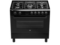 Etna FG190ZWA Gasfornuis Zwart - thumbnail