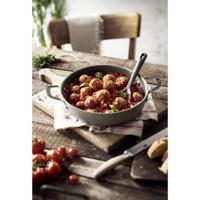 Frituurpan Ballarini Salina Granitium, Diep met 2 handvatten, Graniet, 28 cm 75002-810-0 - thumbnail