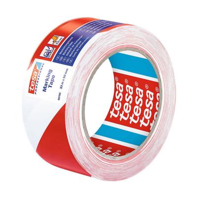 tesa 60760-00088-15 Vloermarkeringstape tesa Professional Rood/wit (l x b) 33 m x 50 mm 1 stuk(s)