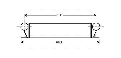 Intercooler, inlaatluchtkoeler BW4253 Intercooler, inlaatluchtkoeler BW4253