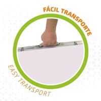 Vouwtafel Aktive Mauve 56 x 24 x 34 cm (6 Stuks) - thumbnail