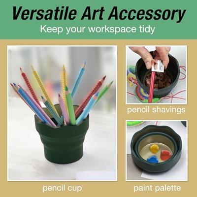 Faber Castell Watercup Clic & Go - donkergroen
