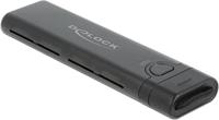 Delock 42635 Externe behuizing voor M.2 PCIe NVMe SSD USB-C, M.2 10 GBit/s 2260, 2230, 2242, 2280 42635 - thumbnail