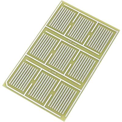TRU COMPONENTS SU528048 SMD-printplaat Epoxide (l x b) 16 cm x 10 cm 35 µm Rastermaat 1.27 mm Inhoud 1 stuk(s)