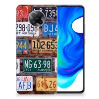 Xiaomi Poco F2 Pro Siliconen Hoesje met foto Kentekenplaten - thumbnail