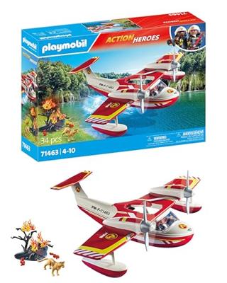 Playmobil 71463 Action Heroes Brandweervliegtuig - thumbnail