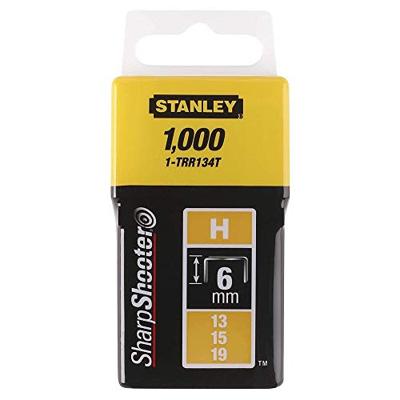 Stanley nietjes 6 mm type H 1000 stuks Stanley nietjes 6 mm type H 1000 stuks