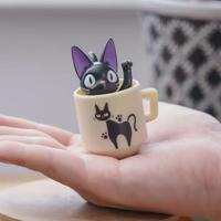 Kiki's Delivery Service Round Bottomed Figurine Kiki with her mug 6 cm - thumbnail